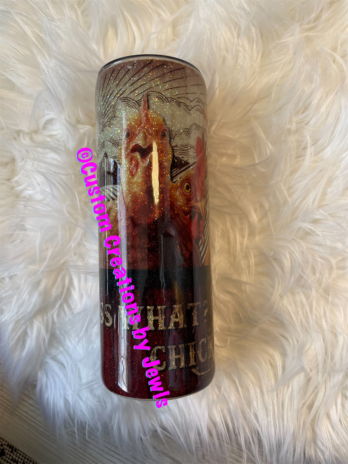 What’s up chicken 20oz tumbler