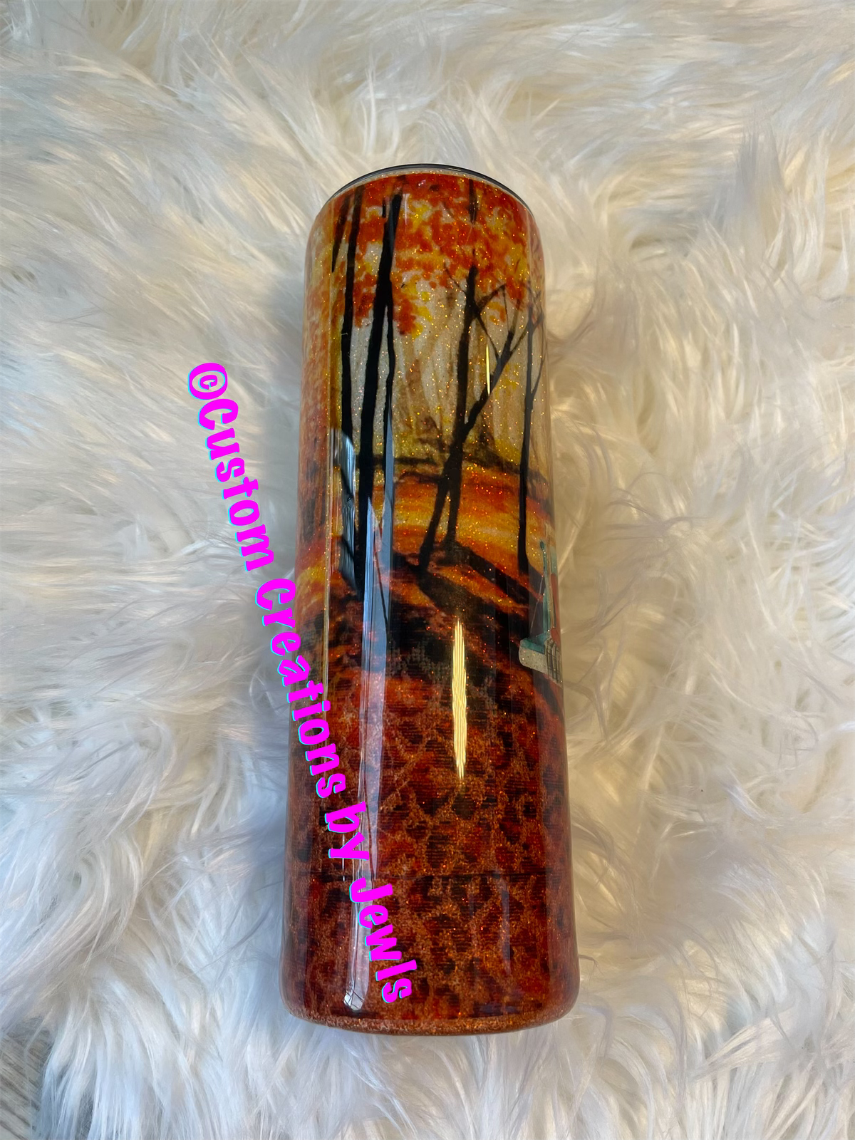 Fall truck 30oz tumbler
