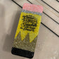 Teacher pencil themed dry erase eraser