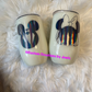 Mr and Mrs mouse 16oz wine tumbler set