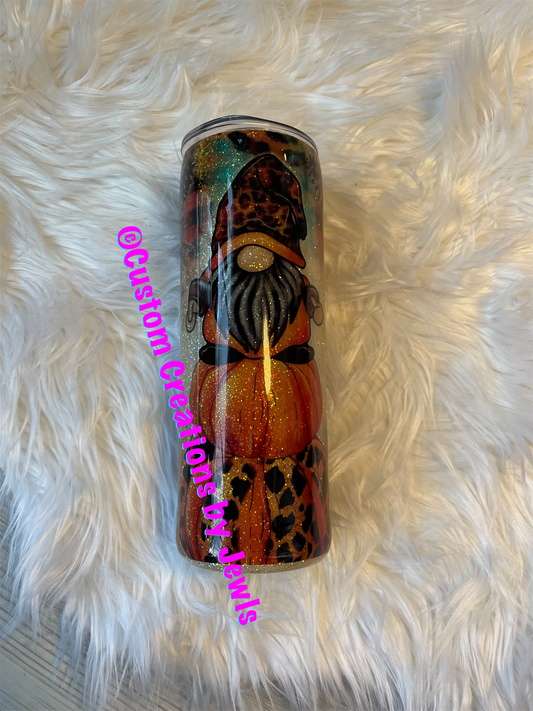 Fall gnome 20oz tumbler