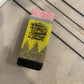 Teacher pencil themed dry erase eraser