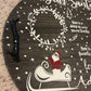 Personalized Santa treats tray