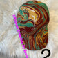 Marble dipped hat