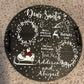 Personalized Santa treats tray